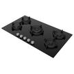 Candy Built-In Hob, 5 Burners, 90cm, Black