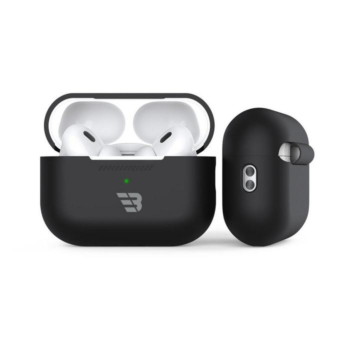 Baykron Airpods Pro 2nd Gen Silicone case,Black eXtra