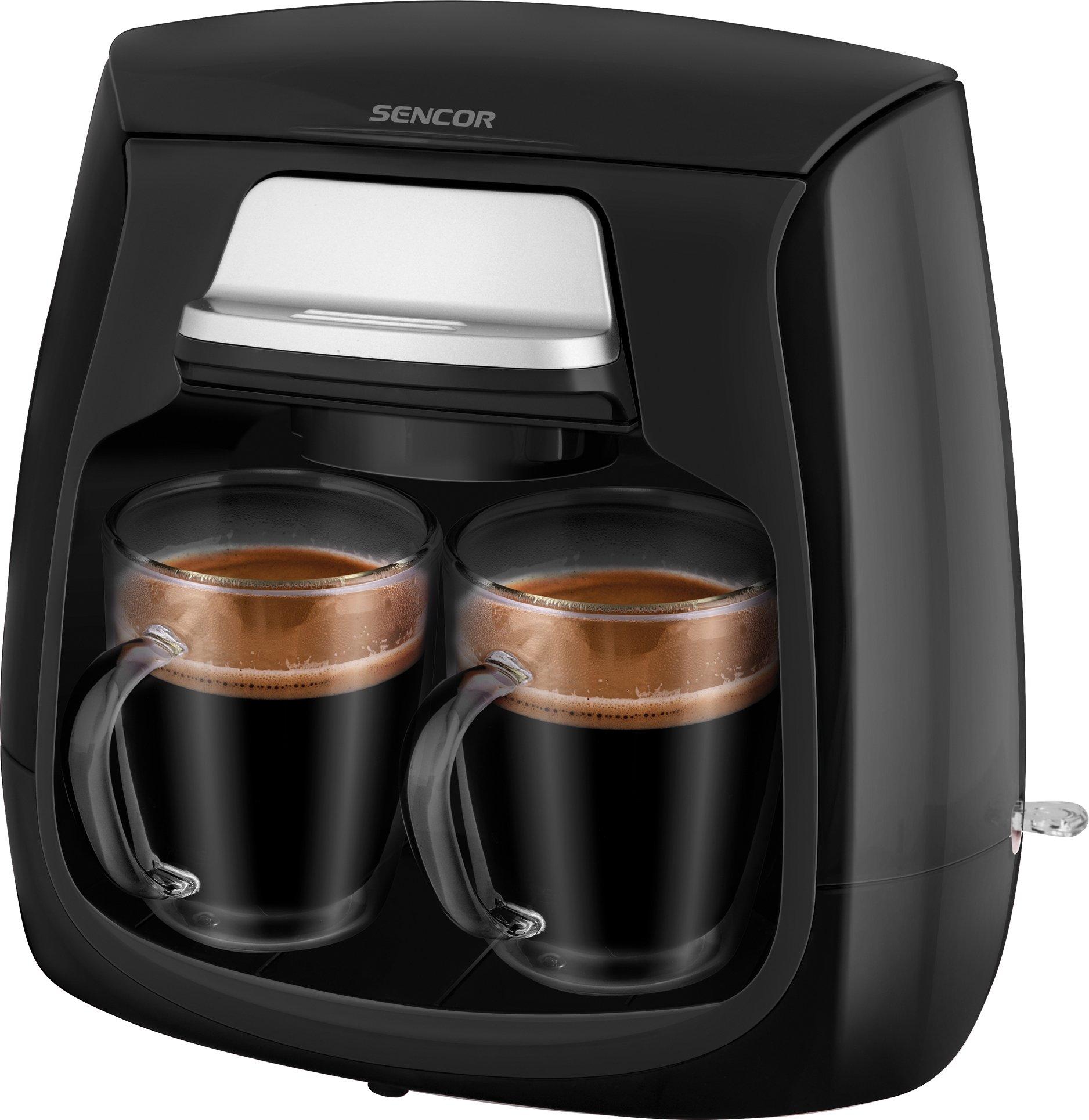 Sencor Coffee Maker, 500W, 300ml, Black 3