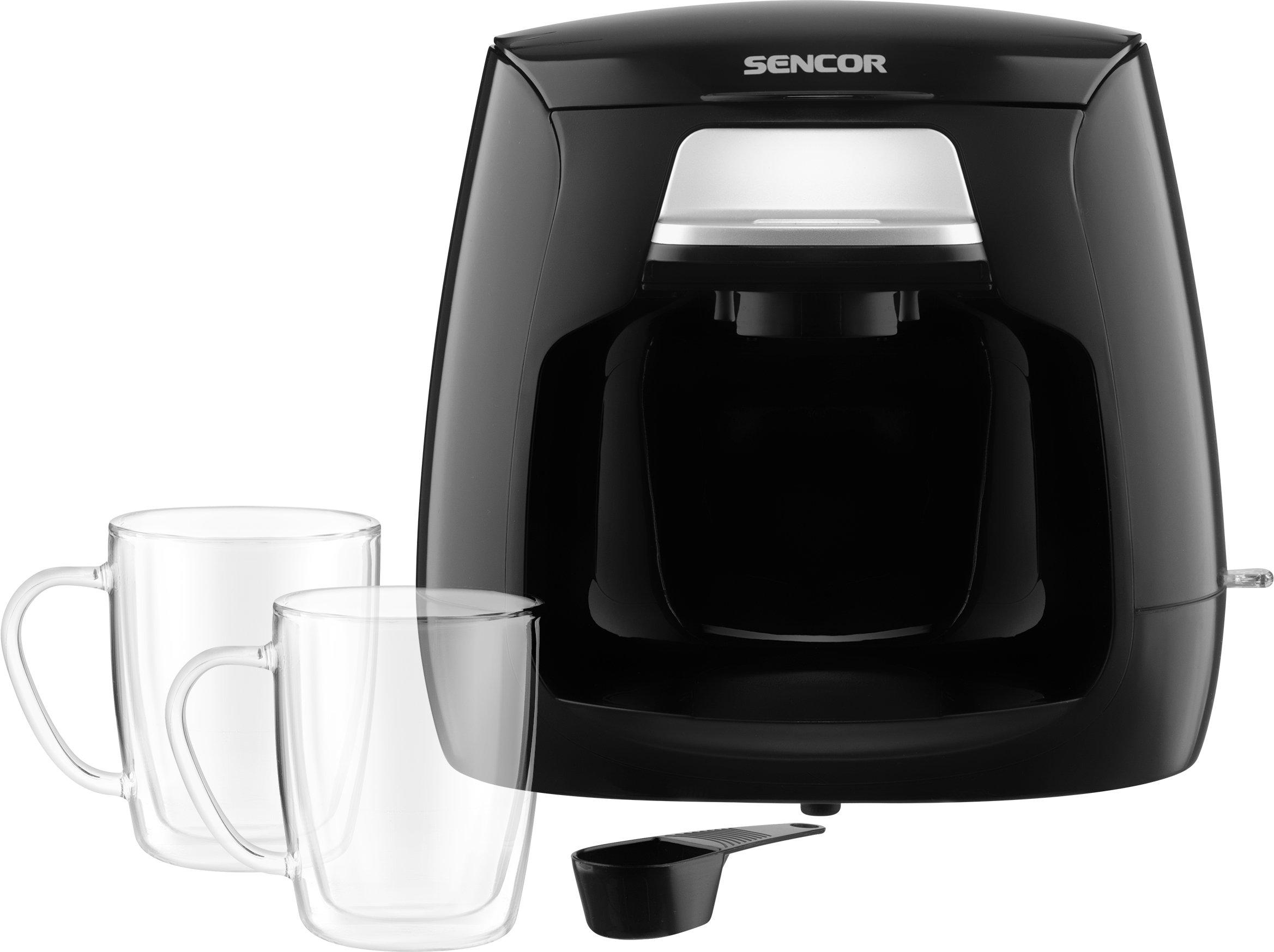 Sencor Coffee Maker, 500W, 300ml, Black 4