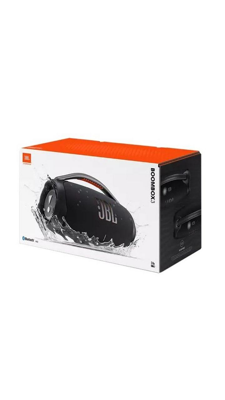 JBL Boombox 3 Waterproof Portable Bluetooth Speaker, Black