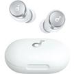 Soundcore Space A40 TWS Earbuds, Wireless Charging, White
