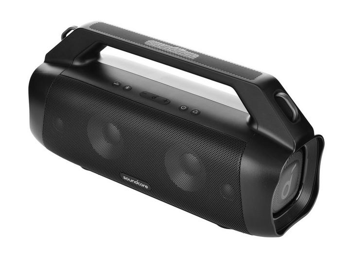 Soundcore Motion Boom Plus Portable Speaker, 80 Watts, Black