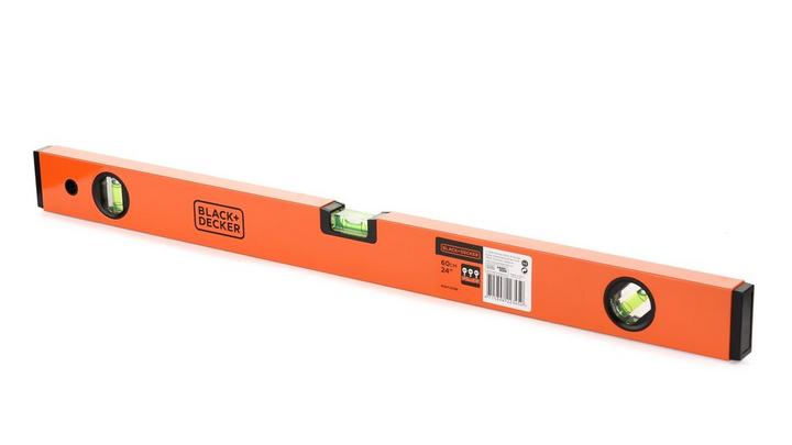 BLACK+DECKER Aluminium Box Beam Level I 60cm I 