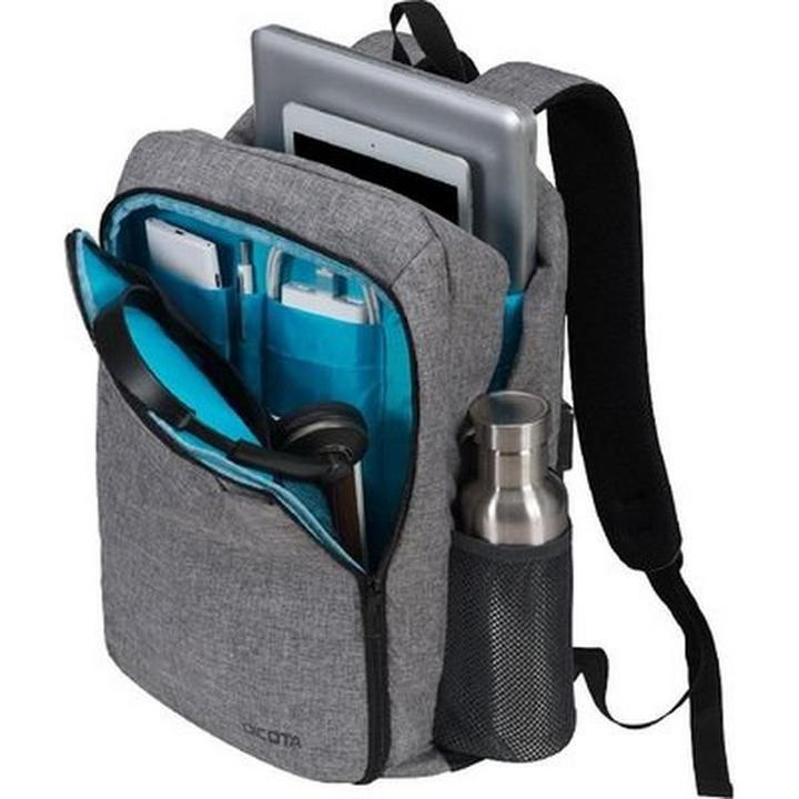 Dicota SOLID 15.6 Inch Laptop Backpack Polyester Material Grey eXtra Bahrain