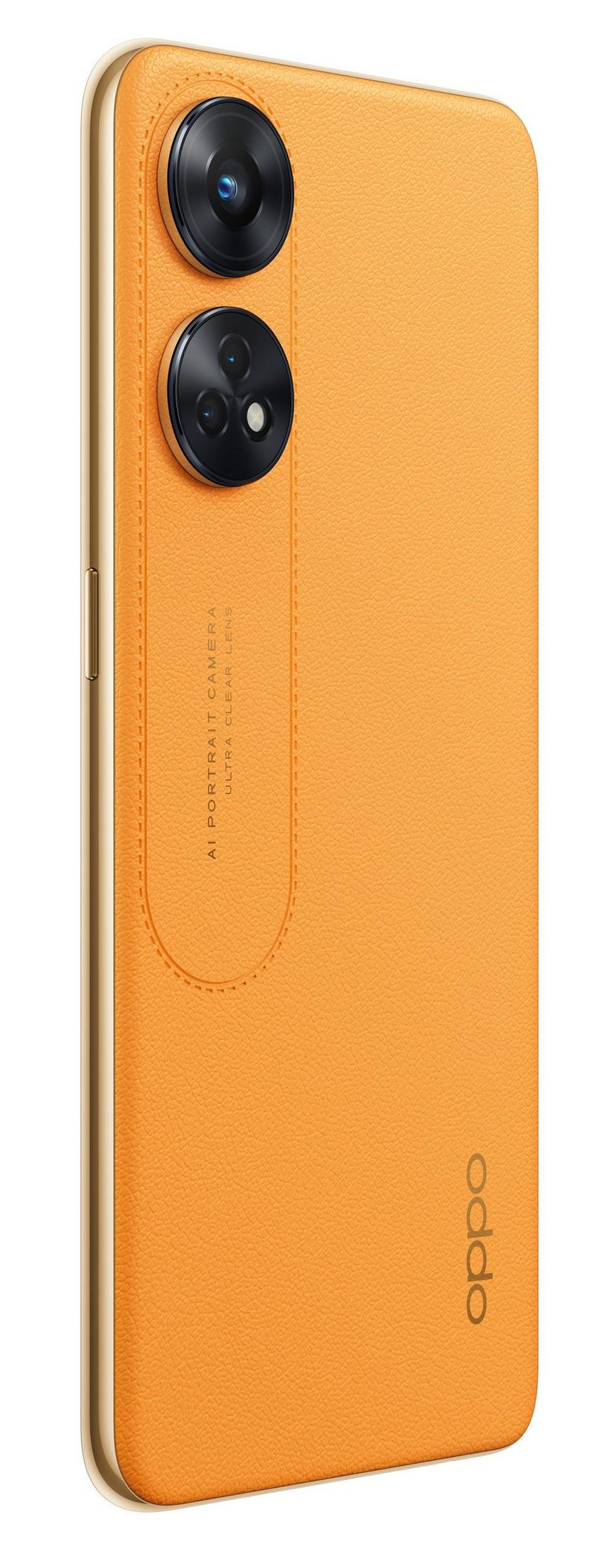 OPPO Reno 8T, 4G, 256GB, Sunset Orange - eXtra