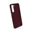 Hyphen, GALAXY S23 PLUS Carbon Fiber Back Cover Case, Red