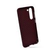 Hyphen, GALAXY S23 PLUS Carbon Fiber Back Cover Case, Red