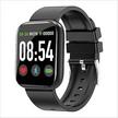 Touchmate Fitness Smart Watch, 1.69" Touchscreen, 5 Days Usage, Black
