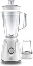 Black+Decker 400W Blender With Grinder Mill White,Stainless steel