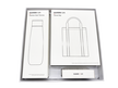 Huawei Universal Gift Pack, Stainless Steel Thermos + Canvas Bag + Mobile Holder, White