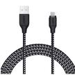 AUKEY Braided Nylon USB 2.0 to Micro USB Cable 2M, Black