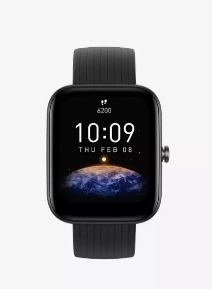 Amazfit Bip 3 Pro Smart Watch, Black