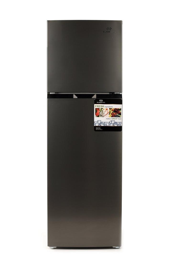Classpro Top Mount Refrigerator 7Cu.ft, Freezer 1.9Cu.ft, INVERTER, Inox
