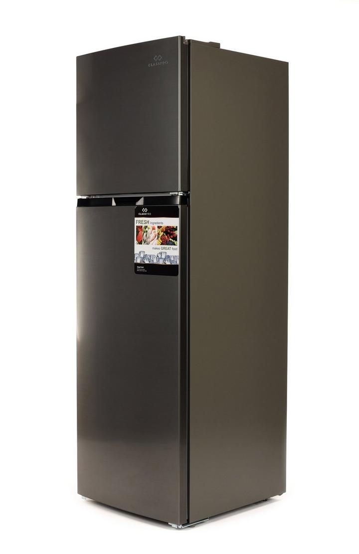 Classpro Top Mount Refrigerator 7Cu.ft, Freezer 1.9Cu.ft, INVERTER, Inox