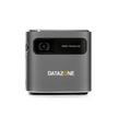 DATAZONE  Smart Mini Projector, 70 Lumens, Bluetooth, Wireless, Portable, Black