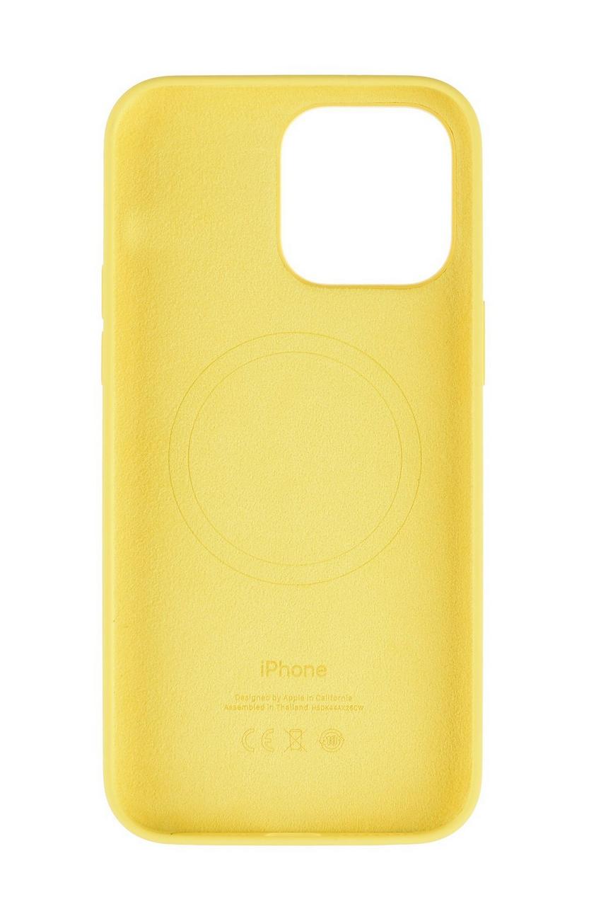 iPhone 14 Pro Max Silicone Case with MagSafe - Canary Yellow - Apple