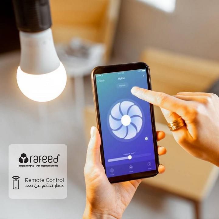 Rafeed, Led Smart Wifi Bluetooth Bulb 9W RGB