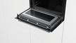 Bosch, Series 8, Built-in compact oven with microwave function, 60 x 45 cm,Black
