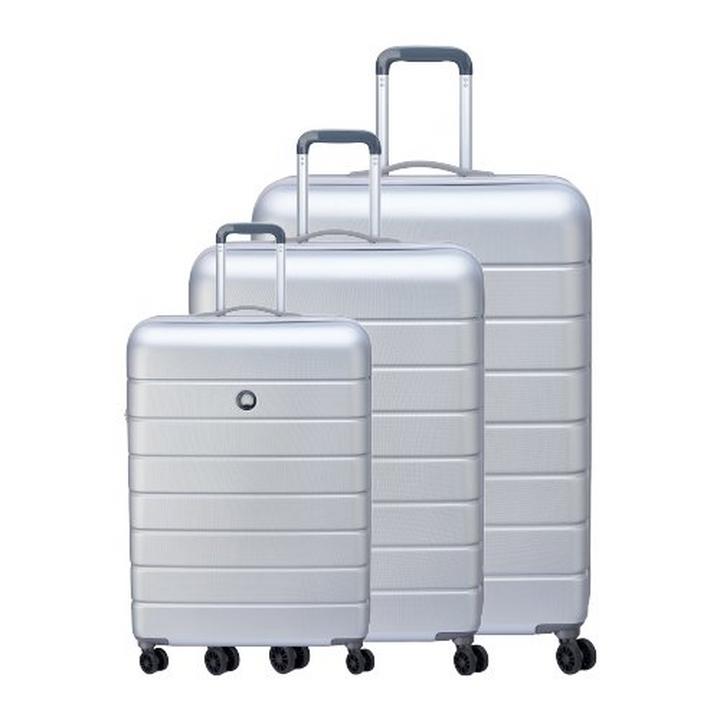 Delsey silver cheap luggage