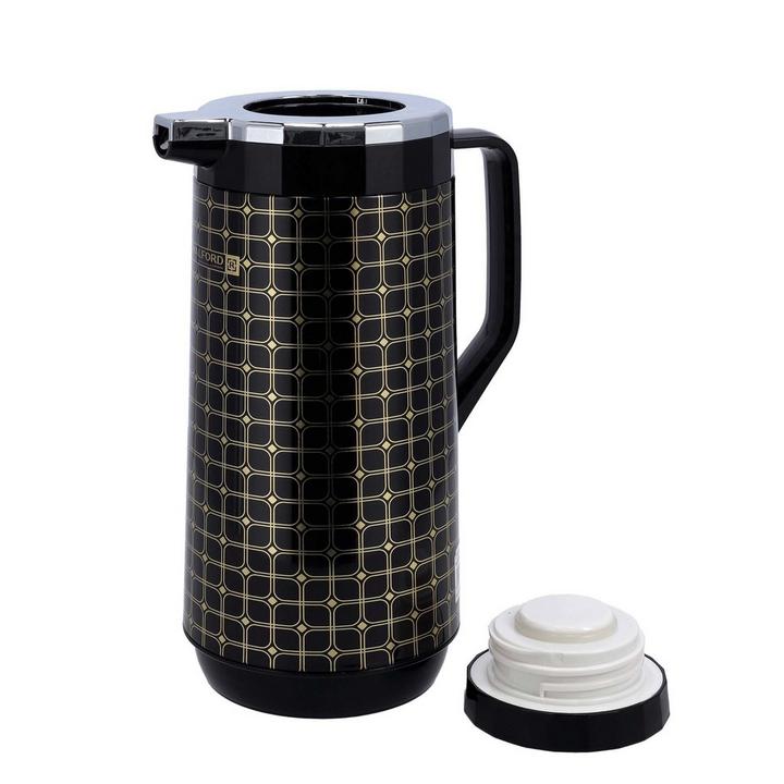 Royal ford 1.9L Double Wall Vacuum Flask, Black
