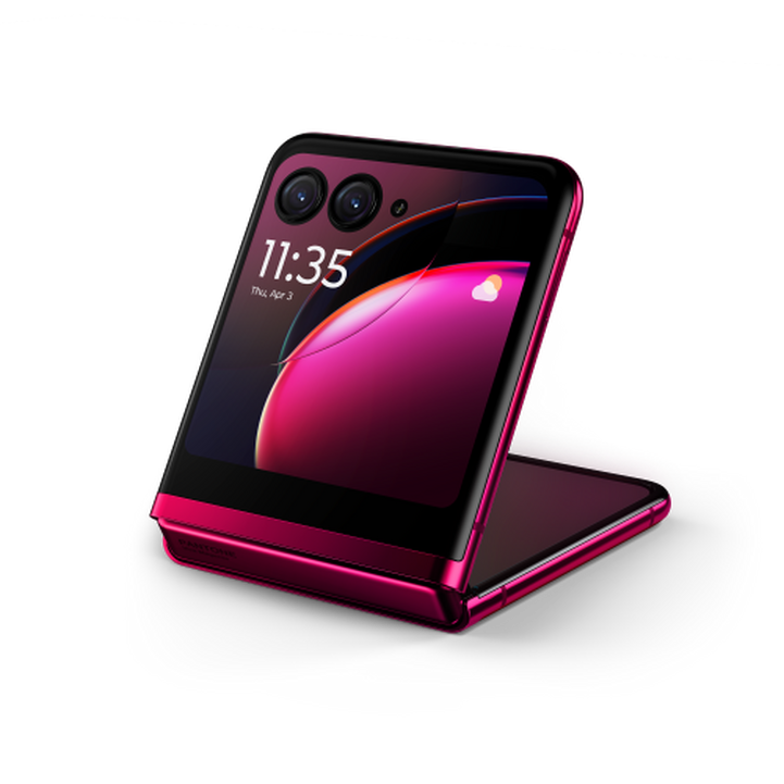Motorola Razr 40 Ultra, 5G, 256GB , Viva Magenta - eXtra Oman