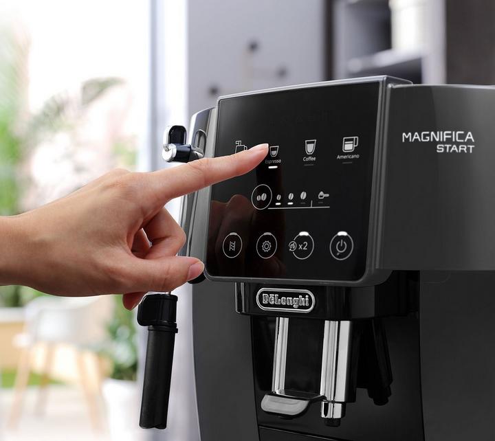 Delonghi Magnifica Start Automatic Coffee Machine with manual Milk Frother eXtra