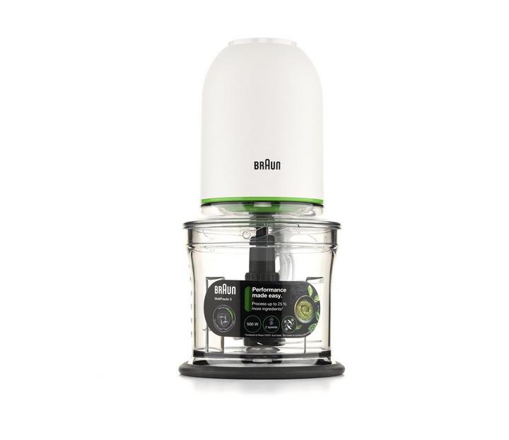 Braun MultiPractic 3, Chopper 2in1 (Chopper & Ice Crusher), QuadeBlade technology, 350W