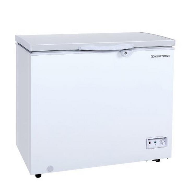 Automatic defrost store chest freezer