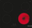 Bosch , Ceramic Radiant Cooktop Hob, 4 Burners, Black