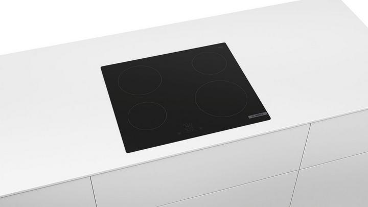 Bosch , Ceramic Radiant Cooktop Hob, 4 Burners, Black