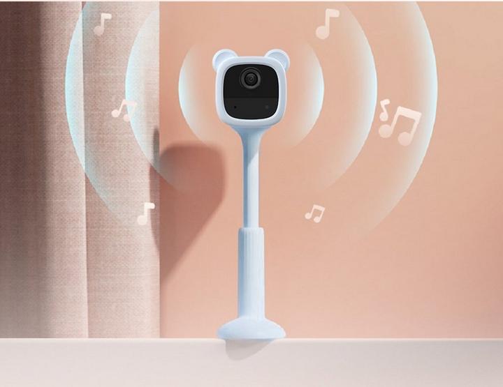 Ezviz BM1 Battery-Powered Baby Monitor Camera, Blue