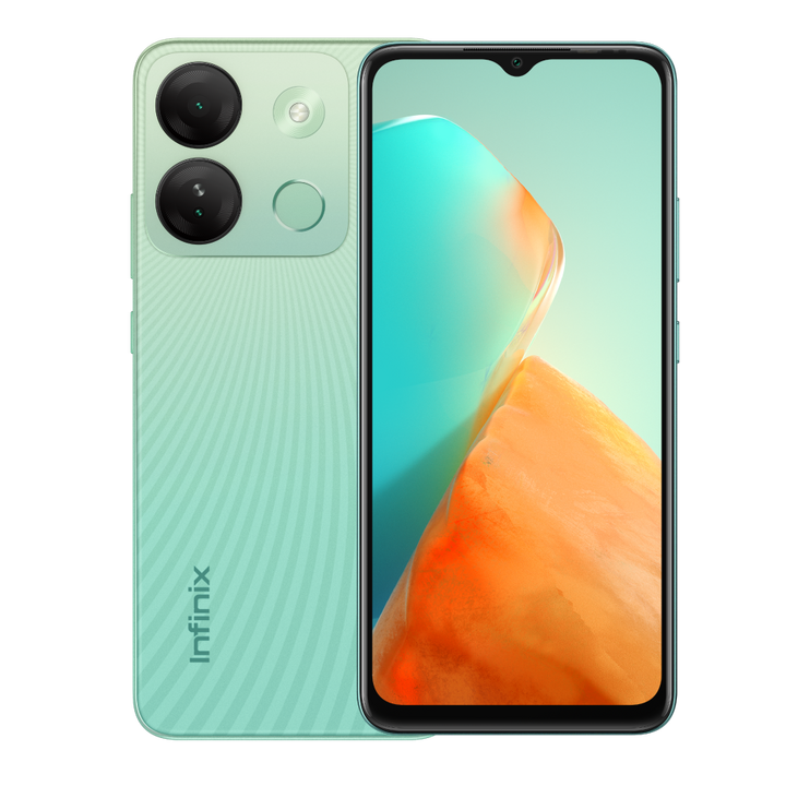 Infinix Smart 7 HD, 4G, Dual Sim, 64GB, 6.6", Green Apple