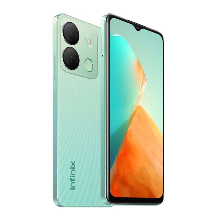 Infinix Smart 7 HD, 4G, Dual Sim, 64GB, 6.6", Green Apple