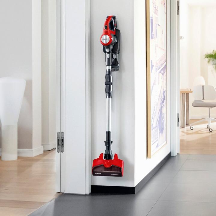 Bosch Rechargeable Vacuum Cleaner, 0.3L, Red