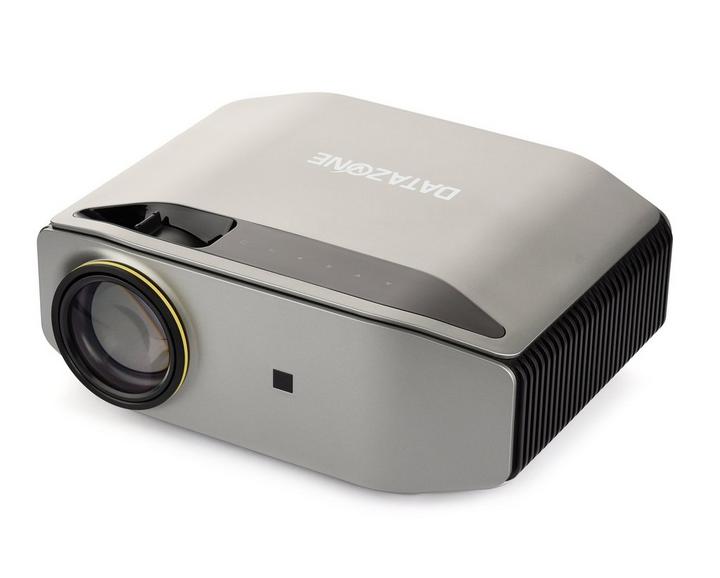 DATAZONE Smart Regular Projector, Up to 200 inch, 3800 Lumens, Gray