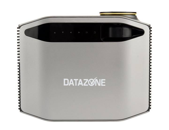 DATAZONE Smart Regular Projector, Up to 200 inch, 3800 Lumens, Gray