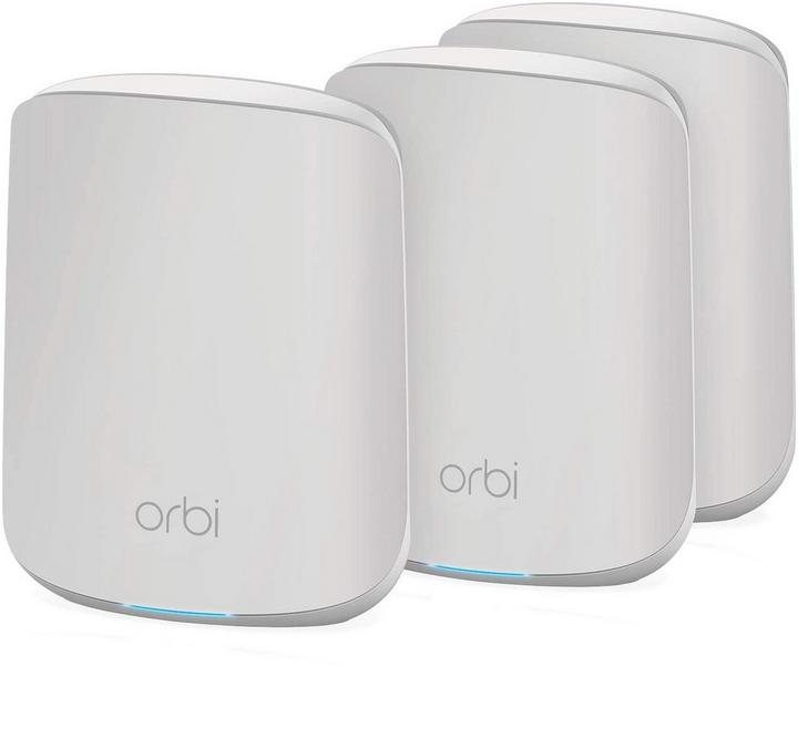Netgear, WiFi 6 Mesh Router Dual-Band 1200Mbps, 3 Pack, White