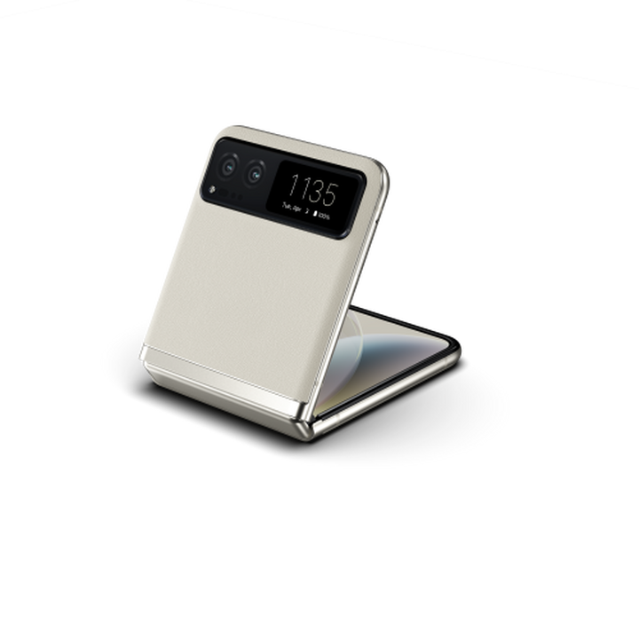 Motorola Razr 40, 5G, 256GB, Vanilla Cream - eXtra Oman