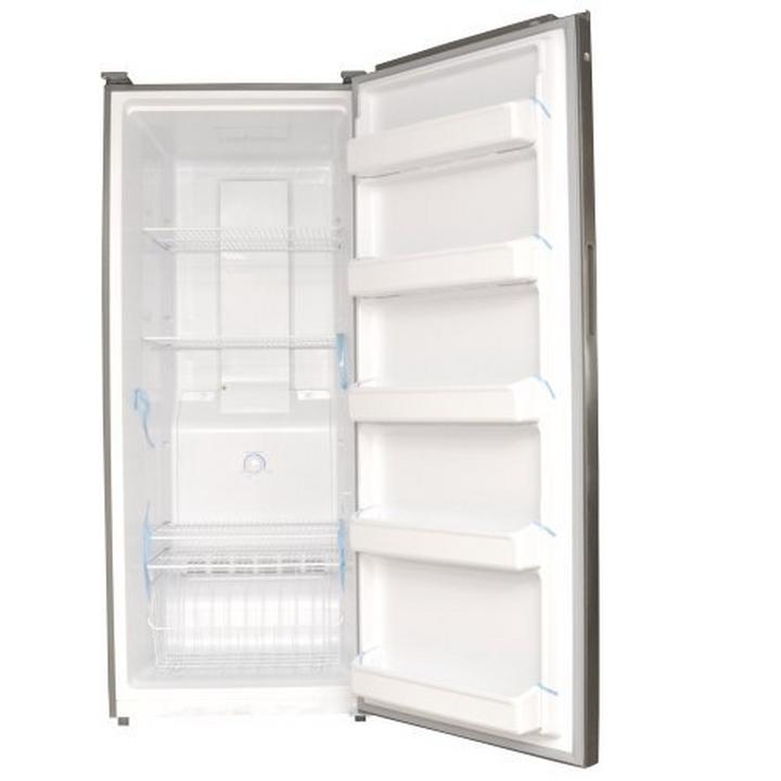 Asset 368L Upright Freezer, Silver