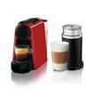 Nespresso Essenza Coffee Machine, 19 Bar, 0.6L + Aerocino Bundle, Red