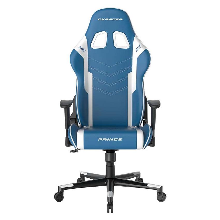 DXRacer Prince Series Gaming Chair Blue White eXtra Saudi