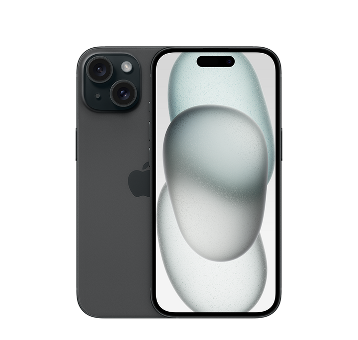 Apple iPhone 15, 5G, 6.1 inch, 256GB, Black