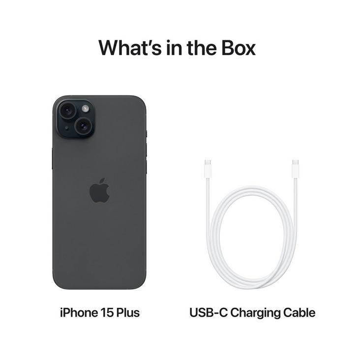 Apple iPhone 15 Plus, 5G, 6.7 inch, 128GB, Black