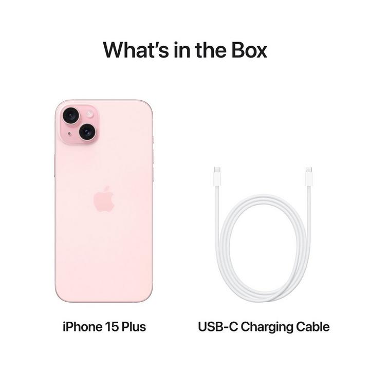 Apple iPhone 15 Plus, 5G, 6.7 inch, 128GB, Pink
