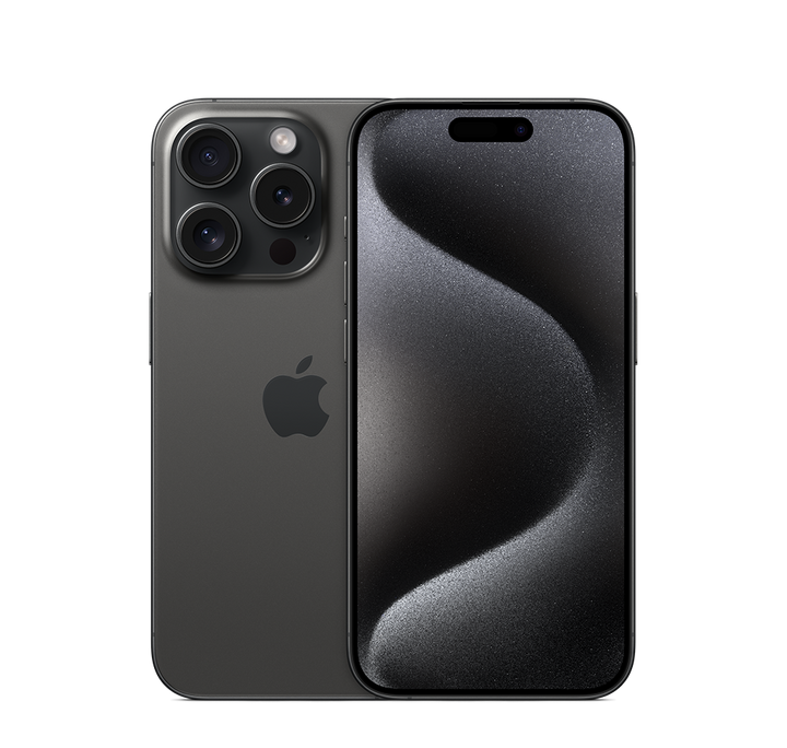 Apple iPhone 15 Pro, 5G, 6.1 inch, 256GB, Black Titanium