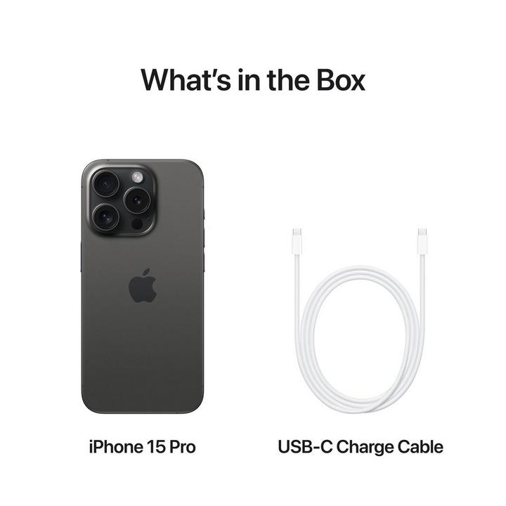 Apple iPhone 15 Pro, 5G, 6.1 inch, 1TB, Black Titanium