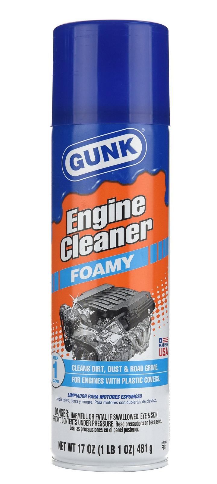 Gunk Engine Brite Engine Cleaner Foamy, 481g