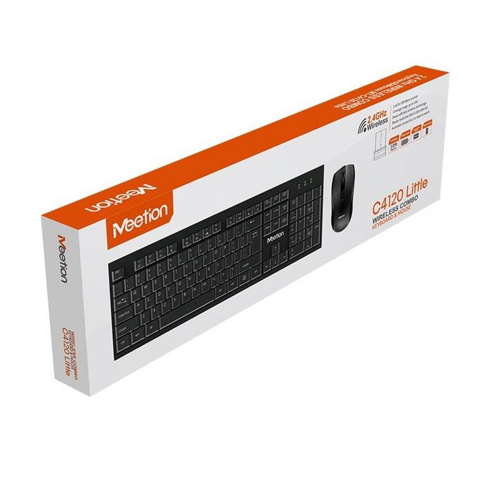 Meetion Wireless PC Keyboard Mouse Combo Set With Numeric Pad