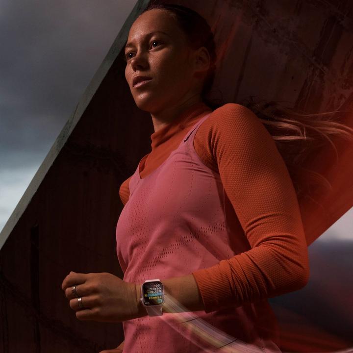 Apple Watch Series 9 GPS + Cellular 45mm Aluminium Case with (PRODUCT)RED Sport Band - M/L